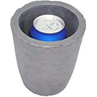 Wzqwzj Crisoles de Grafito de carburo de silicio- crisol de fundición de Grafito de carburo de silicio de 6 kg